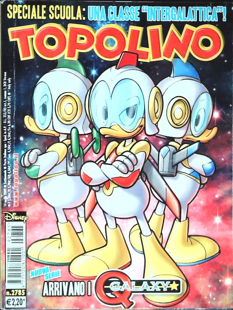 TOPOLINO N. 2785 - 14 APRILE 2009