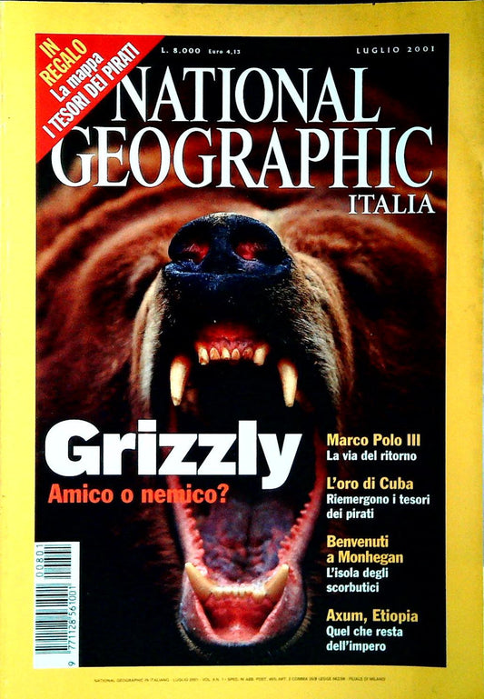 NATIONAL GEOGRAPHIC - LUGLIO 2001