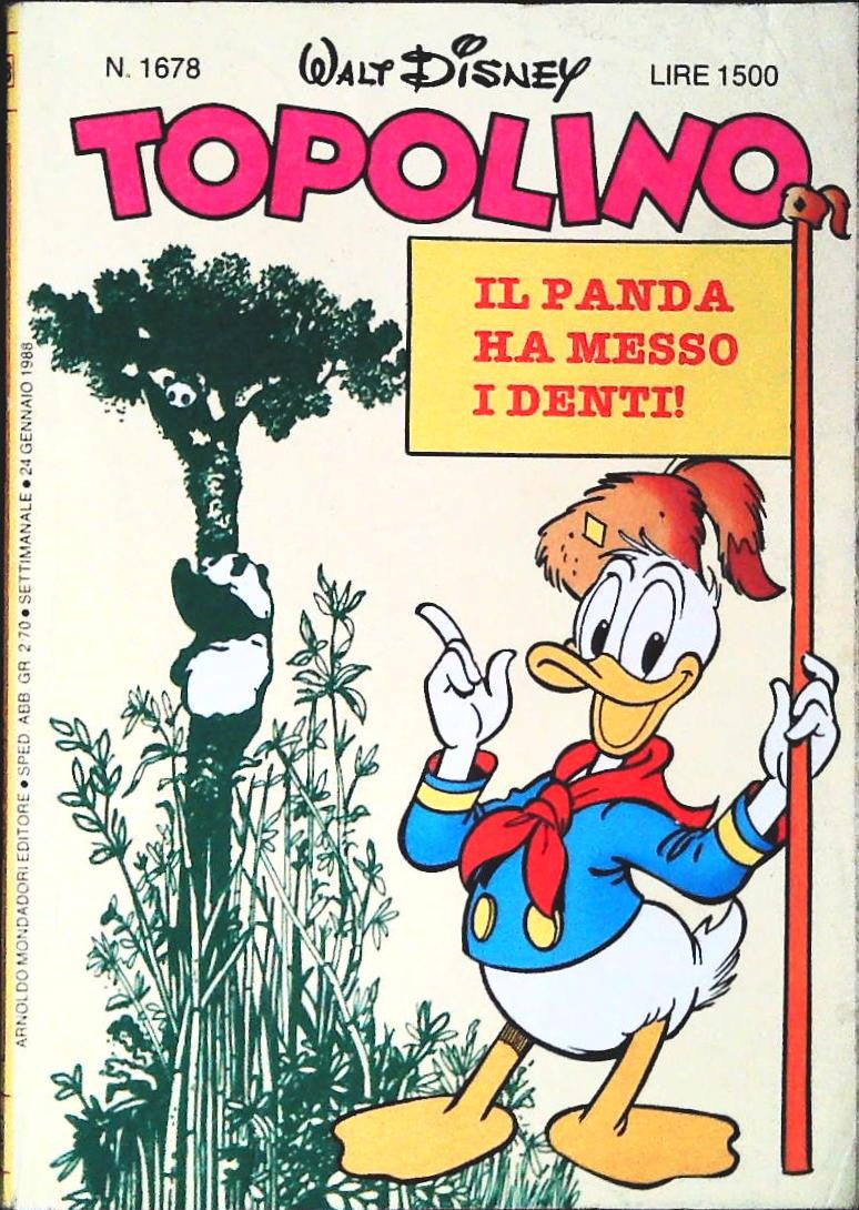 TOPOLINO N. 1678 - 24 GENNAIO 1988