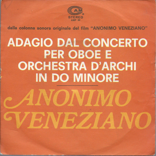 ADAGIO DAL CONCERTO PER OBOE E ARCHI - ANONIMO VENEZIANO # D