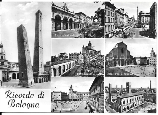 RICORDO DI BOLOGNA - SETTE VEDUTE - V1960
