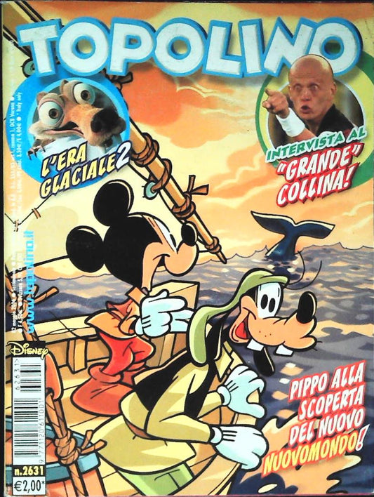 TOPOLINO N. 2631 - 2 MAGGIO 2006