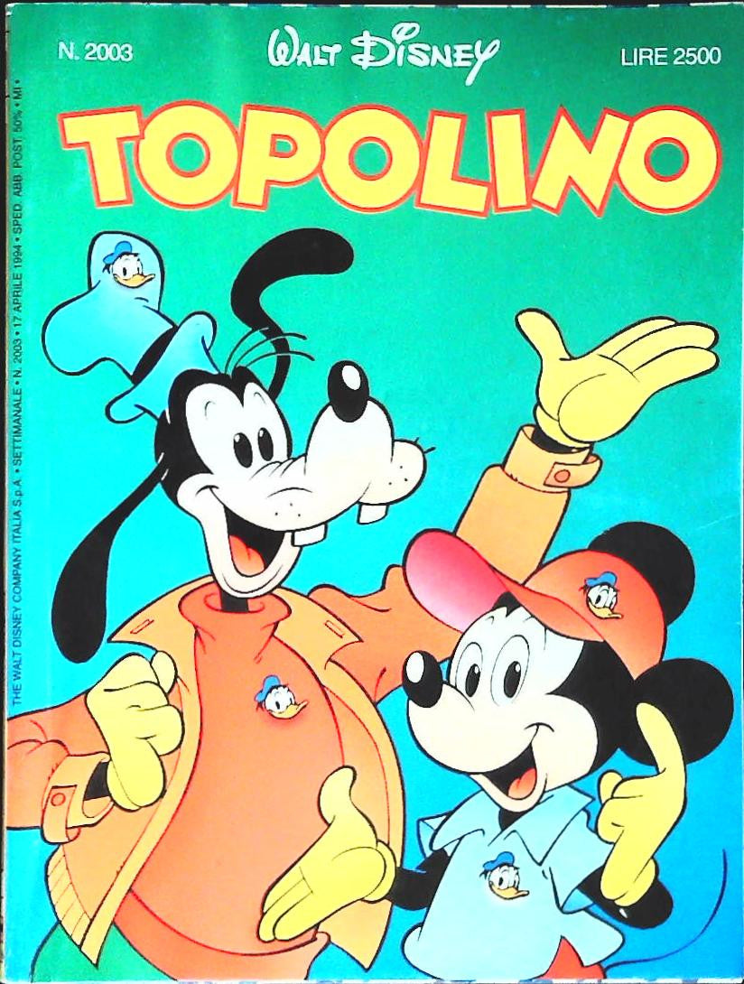 TOPOLINO N. 2003 - 17 APRILE 1994