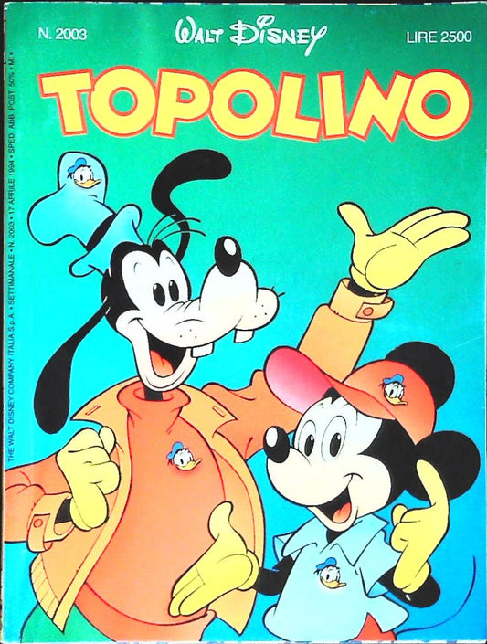 TOPOLINO N. 2003 - 17 APRILE 1994