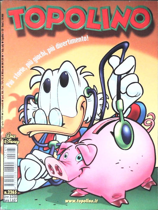 TOPOLINO N. 2265 - 27 APRILE 1999