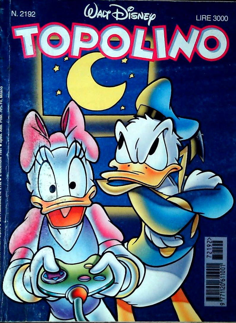TOPOLINO N. 2192 - 2 DICEMBRE 1997