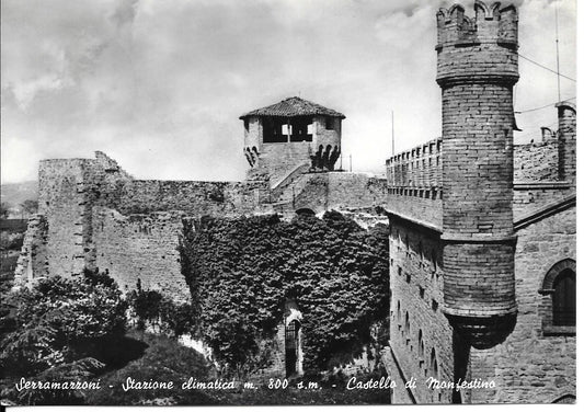 SERRAMAZZONI  CASTELLO DI MONFESTINO - V1960