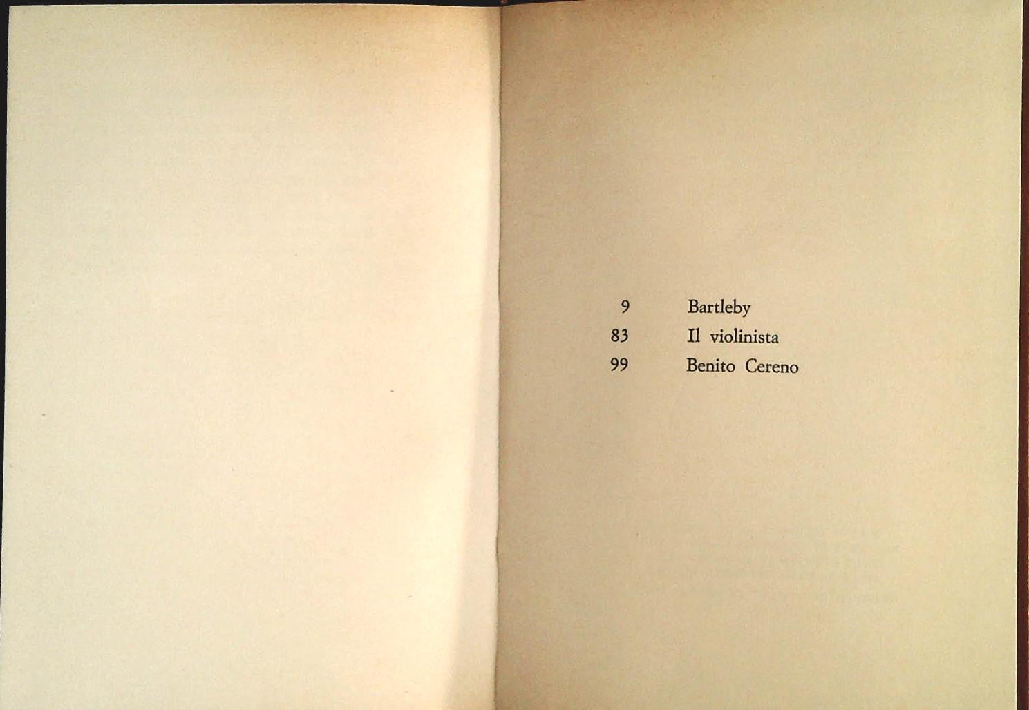 RACCONTI - HERMAN MELVILLE - MONDADORI 1970 - OUTLET DEL LIBRO