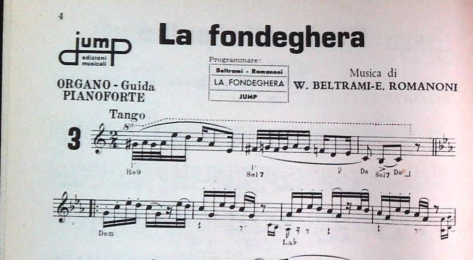 SULLE ONDE DEL NAVIGLIO - 12 BALLI POPOLARI - SPARTITI-SHEET MUSIC