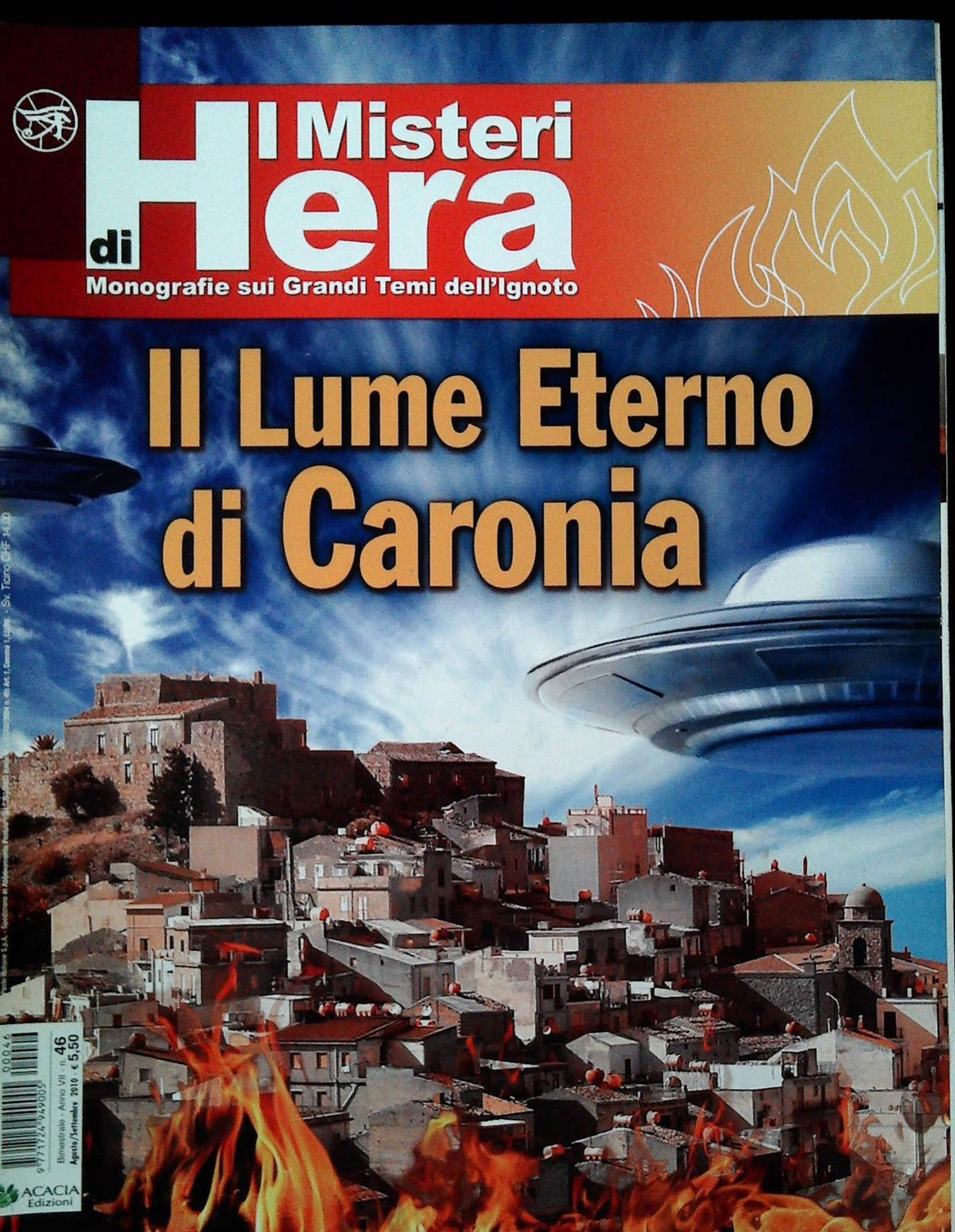 I MISTERI DI HERA - N. 4 - AGOSTO-SETTEMBRE 2010 - IL LUME ETERNO DI CARONIA