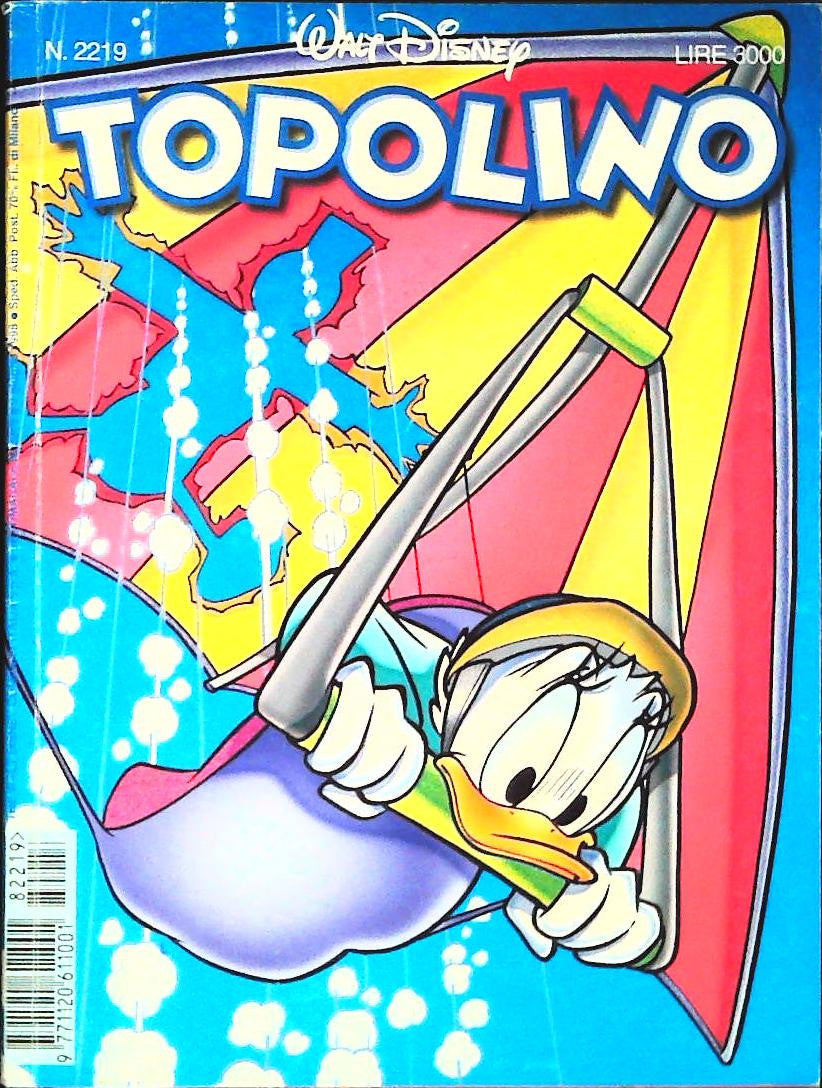 TOPOLINO N. 2219 - 9 GIUGNO 1998