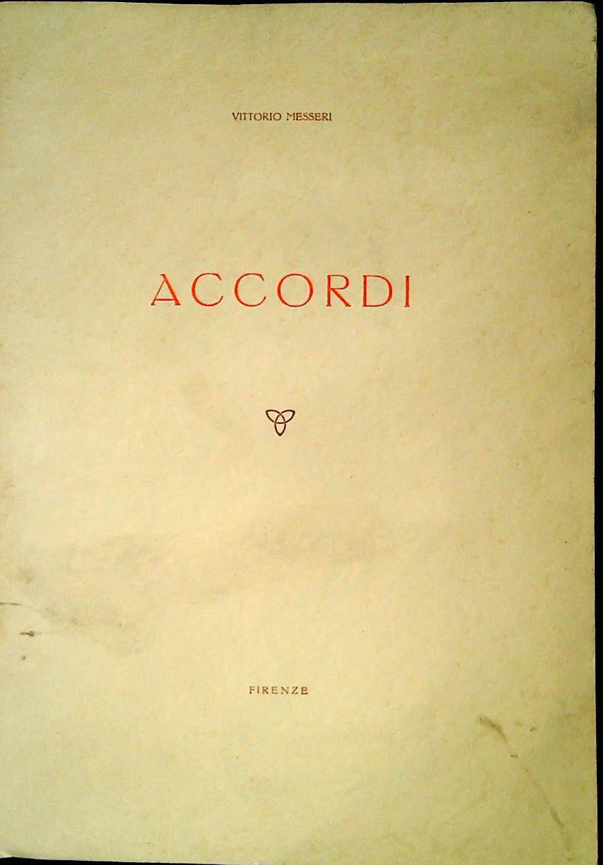 ACCORDI - VITTORIO MESSERI