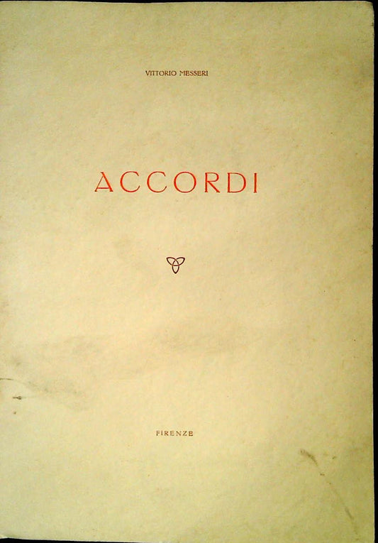 ACCORDI - VITTORIO MESSERI