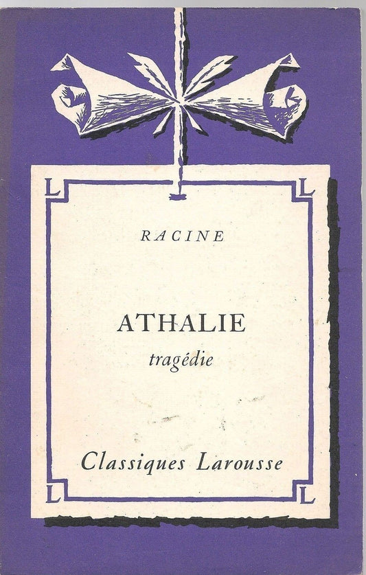 ATHALIE (tragédie) - RACINE (texte français)