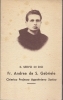 Fr. ANDREA da S. GABRIELE Servo di Dio - SANTINO a Libretto - AS015-355