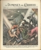 DOMENICA DEL CORRIERE N 10 - 9 MARZO 1947 - ILL. WALTER MOLINO