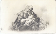 Santino - MADONNA COL BAMBINO - Ordinazione Sacerdotale - 1953 - AS011-086