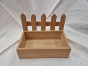 CESTINO MEDIO IN LEGNO DIM. 19.5 X 14.5 X 15H