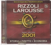 ENCICLOPEDIA MULTIMEDIALE RIZZOLI LAROUSSE - 5 STORIA DIRITTO ECONOMIA - CD ROM
