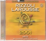 ENCICLOPEDIA MULTIMEDIALE RIZZOLI LAROUSSE - 2 ARTE - CD ROM