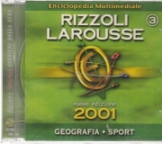 ENCICLOPEDIA MULTIMEDIALE RIZZOLI LAROUSSE - 3 GEOGRAFIA SPORT - CD ROM