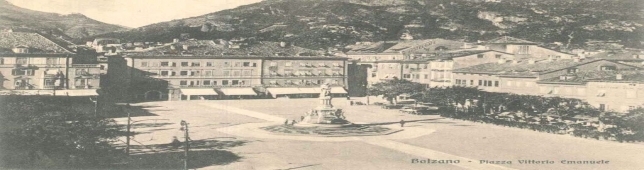 BOLZANO - PIAZZA VITTORIO EMANUELE - NV