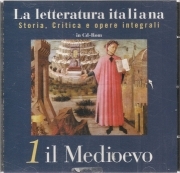 LA LETTERATURA ITALIANA - 1 IL MEDIOEVO - CD ROM
