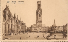 BRUGES - GRAND\'PLACE - V1935