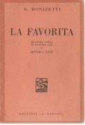 LA FAVORITA - G. DONIZZETTI ROYER VAEZ-  LIBRETTO D'OPERA