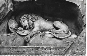LUCERNA - LOEWENDENKMAL - NV