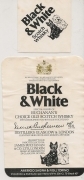 BLACK AND WHITE - SCOTCH WHISKY - ETICHETTA LIQUORE