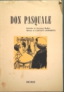 DON PASQUALE - IOVANNI RUFFINI - LIBRETTO D'OPERA