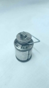 BRICCO DI METALLO PER IL LATTE CON COPERCHIO PER FIGURE 8 - 10 CM