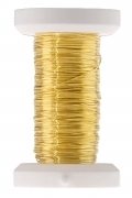 FILO DI OTTONE - DIAM. MILLIMETRI 0.25 - 50 MT. - 1 PEZZO