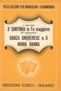 3 SINF. FA MAGG-DANZA UNGHERESE N. 5-NINNA NANNA-BRAHMS-SPARTITO MANDOLINO-FISA