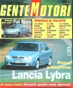 GENTE MOTORI LUGLIO 1999 - FIAT PUNTO - ALNCIA LYBRA