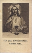COR JESUS SACRATISSIMUM - Ricordo della Prima Messa - 1931