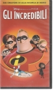 GLI INCREDIBILI - WALT DISNEY - VHS