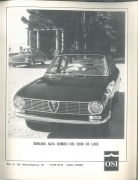 ALFAROMEO OSI 2600 DE LUXE- AUTO - ADVERSITING