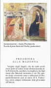 ANNUNCIAZIONE  di Ilario da Viterbo - Porziuncola di Assisi - SANTINO AS015-103