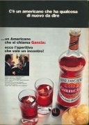 AMERICANO GANCIA - C'E' UN AMERICANO CHE HA QUALCOSA DA DIRE - ADVERTISING