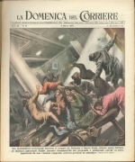 DOMENICA DEL CORRIERE N 10 - 9 MARZO 1947 - ILL. WALTER MOLINO
