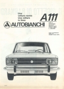 AUTOBIANCHI A111 - AUTO - ADVERSITING