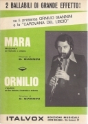 MARA - ORNILIO (O. Giannini) # SPARTITO