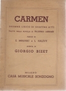 CARMEN - G. BIZET # LIBRETTO D'OPERA - E. Meilhac, L. Halrvy