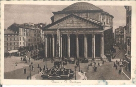 ROMA - PANTHEON - TRAM - V1931