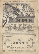 AMAMI (Giovanni Creati) # SPARTITO - Rivista mus. IL MANDOLINO - 1910