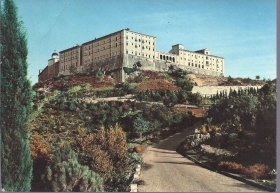 ABBAZIA DI MONTECASSINO - LATO NORD-OVEST - V 1959 - FG