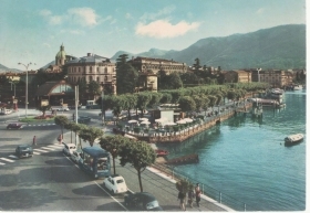 COMO - CORSO MATTEOTTI - V1972 - ACQUARELLATA - AC039/177
