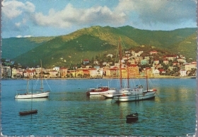 RAPALLO - VEDUTA DAL MARE - V1